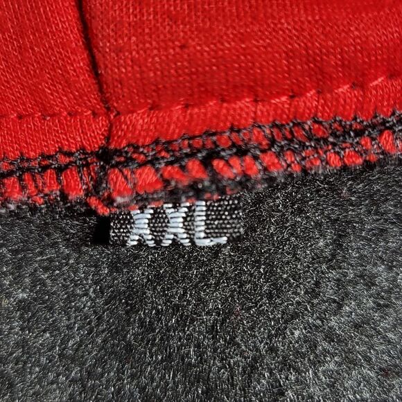 Plus Size Guns N Roses Black & Red Women's Zip Up Jacket  With Hood - Picture 3 of 9